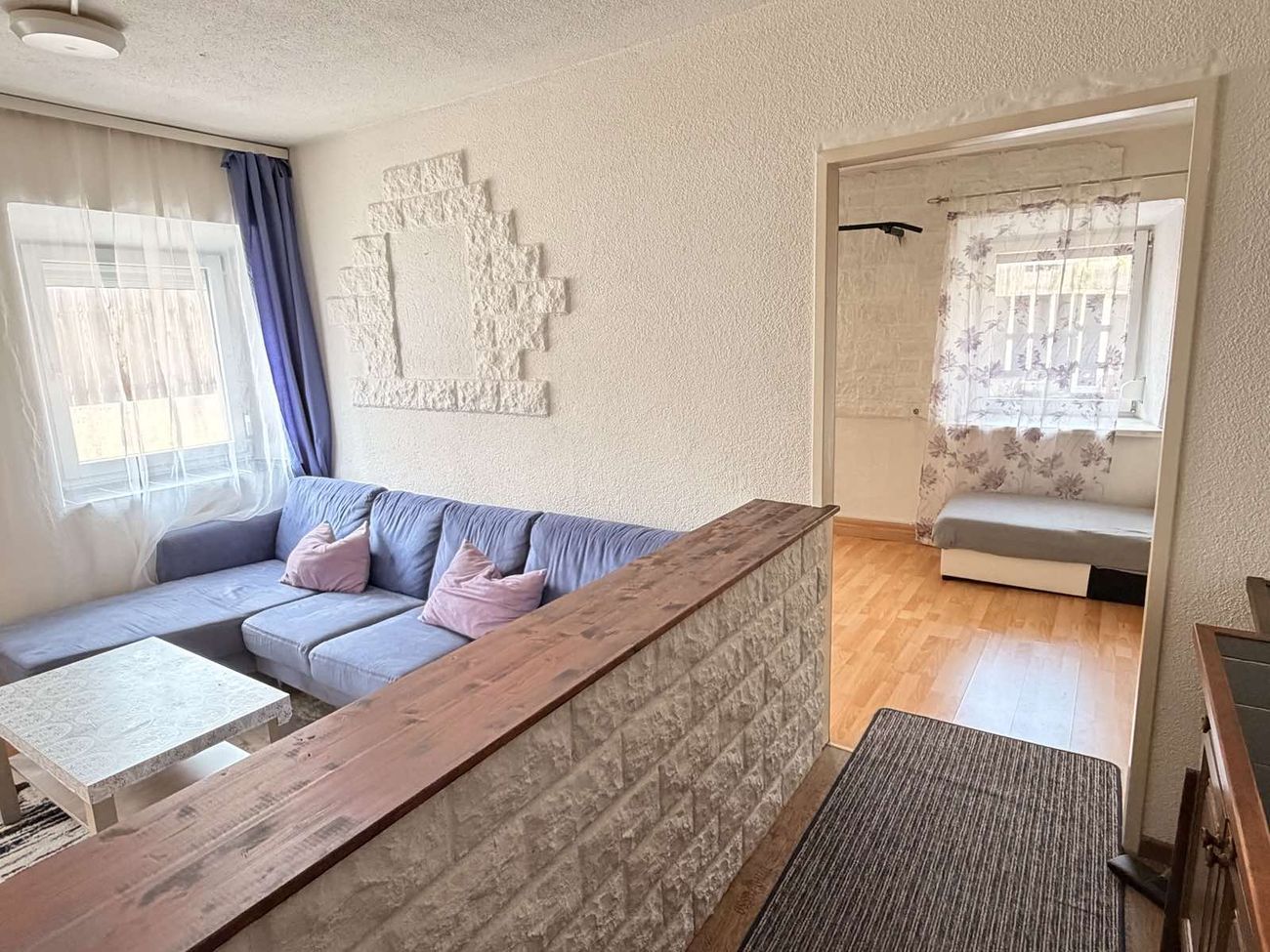 Wohnküche der kleinen Wohnung